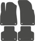Миниатюра изображения товара Комплект ковриков для авто Alicosta 0125_1_сер для Audi Q8 I SUV/4MN 2018-н.в. (EVA соты, серый)