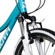Миниатюра изображения товара Велосипед Novatrack Katrina 24 / 24AHV.KATRINA.10GBL5 (салатовый/голубой, разобранный, в коробке)