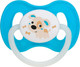 Миниатюра изображения товара Пустышка Canpol Bunny&Company силиконовая симметричная 0-6мес / 23/268 (голубой)