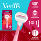 Миниатюра изображения товара Бритвенный станок Gillette Venus Comfortglide Miami (1 сменная кассета + держатель)