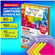 Миниатюра изображения товара Бумага Brauberg Multicolor / 116648 (15цв)