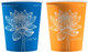 Миниатюра изображения товара Набор бумажных стаканов Паксервис 250мл Лотос НВ80-280 / 189006 (50шт)