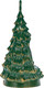 Миниатюра изображения товара Световая фигурка Neon-Night Новогодняя елка с подсветкой и конфетти 501-180
