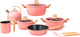Миниатюра изображения товара Набор кухонной посуды JIO JIO-013 (розовый)