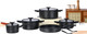 Миниатюра изображения товара Набор кухонной посуды FeisiLang FL-011 (черный)