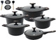 Миниатюра изображения товара Набор кухонной посуды FeisiLang FL-S014KK (черный)