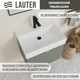 Миниатюра изображения товара Тумба с умывальником Lauter Melisa 60 + Optima 60.5 (серо-зеленый п/мат)