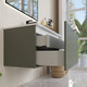 Миниатюра изображения товара Тумба с умывальником Lauter Melisa 80 + Alton 82 (серо-зеленый п/мат, три ручки в комплекте)