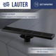 Миниатюра изображения товара Трап для душа Lauter 2120862-i IMB 600x100 (черный матовый)