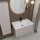 Миниатюра изображения товара Тумба с умывальником Lauter Melisa 80 + Alton 82 (кашемир п/мат)