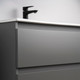 Миниатюра изображения товара Тумба с умывальником Lauter Mia 60 + Alton 61 (графит)