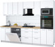 Миниатюра изображения товара Кухонный гарнитур Интерлиния Мила Gloss 2.8-ПМ1 (белый/белый/дуб бунратти)