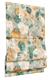 Миниатюра изображения товара Римская штора Delfa Мини Sedef Soft Flowers СШД-01М 563/001 (62x160, бежевый/бирюзовый)