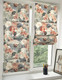 Миниатюра изображения товара Римская штора Delfa Мини Sedef Soft Flowers СШД-01М 563/005 (62x160, розовый/фиолетовый)