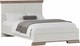 Миниатюра изображения товара Полуторная кровать Black Red White Marselle LOZ120х200 Д (ясень снежный/дуб сонома темный/ясень снежный)