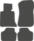 Миниатюра изображения товара Комплект ковриков для авто Alicosta 0208_1_сер для BMW X1 sDrive II SUV/F48 2015-н.в. (EVA соты, серый)