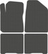 Миниатюра изображения товара Комплект ковриков для авто Alicosta 2194_1_сер для Chery Bonus 3 седан/A19 2014-2016 (EVA соты, серый)