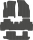 Миниатюра изображения товара Комплект ковриков для авто Alicosta 2210_1_сер для Chery Tiggo 8 Pro Max I SUV 5 дв 2023 (EVA соты, серый)