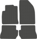 Миниатюра изображения товара Комплект ковриков для авто Alicosta 2246_1_сер для Ford Fiesta V хэтчбек 5дв/Mk6 2002-2008 (EVA соты, серый)