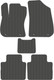 Миниатюра изображения товара Комплект ковриков для авто Alicosta 2220_1_сер для Geely Preface FS11 I седан/FS11 2022 (EVA соты, серый)