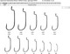 Миниатюра изображения товара Набор крючков рыболовных Волжанка Worm Offset Hook / 9959-10 (10шт)