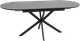 Миниатюра изображения товара Обеденный стол Signal Gaston Ceramic 140-180x100 (серый/черный)