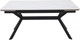 Миниатюра изображения товара Обеденный стол Signal Imperia 180-240x90 (белый/черный)