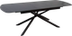 Миниатюра изображения товара Обеденный стол Signal Vector Ceramic 180-220x90 (черный/черный)