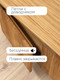 Миниатюра изображения товара Тумба Dipriz Grooves ТВ 1350 / Д.50198.1 (дуб-масло)