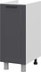 Миниатюра изображения товара Шкаф-стол кухонный SV-мебель Вектор С350 (графит)