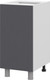 Миниатюра изображения товара Шкаф-стол кухонный SV-мебель Модерн С400 (графит)