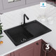 Миниатюра изображения товара Мойка кухонная Polygran Alto 780 (черный)