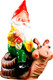 Миниатюра изображения товара Фигурка для сада Хорошие сувениры Гном на улитке / 628320