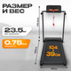 Миниатюра изображения товара Электрическая беговая дорожка Sundays Fitness Simple Line T-AF21A