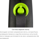 Миниатюра изображения товара Поводок-рулетка Flexi Black Design 5м (S, трос, c голубыми элементами)
