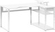 Миниатюра изображения товара Компьютерный стол Millwood Каир угловой 160х120х93.05 (белый/металл белый)
