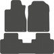Миниатюра изображения товара Комплект ковриков для авто Alicosta 0424_1_сер для Honda CR-V IV SUV/RE/RM 2012-2018 (EVA соты, серый)