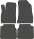 Миниатюра изображения товара Комплект ковриков для авто Alicosta 0494_1_сер для Hyundai Santa Fe I SUV/SM 2000-2006 (EVA соты, серый)