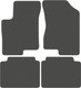 Миниатюра изображения товара Комплект ковриков для авто Alicosta 0503_1_сер для Hyundai Sonata V седан/NF 2008-2010 (EVA соты, серый)
