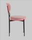 Миниатюра изображения товара Стул Stool Group Бриф DD / AV 477-C65-K477NEW-9005 (велюр пыльно-розовый)