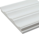 Миниатюра изображения товара Реечная панель Grace 3D RAIL EAST Штиль белый (2700х120х12мм)