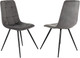 Миниатюра изображения товара Набор стульев Бюрократ CH-K1 (2шт, темно-серый/Holland 18)