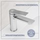 Миниатюра изображения товара Умывальник со смесителем Lauter 21675 + Silk 21CK572С с сифоном 21635CH (хром)