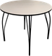 Миниатюра изображения товара Обеденный стол Arvento Флок круглый D900 (бодега)