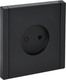 Миниатюра изображения товара Розетка IEK Forte&Piano FP-R13-10-K02 (черный)