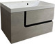Миниатюра изображения товара Тумба под умывальник Garda Lazio 80н_800 / 29.80н.800.PVC (дуб серый/черный)