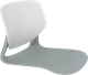 Миниатюра изображения товара Сиденье для стула Sheffilton SHT-ST59/SB59 (белый/серый RAL 7040)