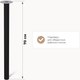 Миниатюра изображения товара Обеденный стол Sheffilton SHT-TU66/TT 80x80 (черный/белый снег)