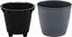 Миниатюра изображения товара Кашпо El Casa Керама / 640562 (графит)