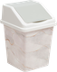 Миниатюра изображения товара Мусорное ведро Bradex 941056 (10л, белый мрамор)